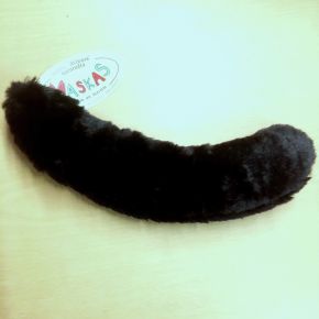 kaķu astes cat tail melna